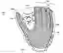Fig. 01 - Breathable and adjustable fielding glove