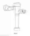 Fig. 09 - Handle lock assembly for flush valve system