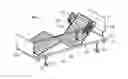 Fig. 01 - Adjustable side rail for medical beds and the like