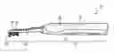 Fig. 01 - System for determining amplitude of a power toothbrush brushhead in the mouth