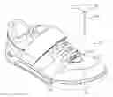 Fig. 01 - FOOTWEAR INCLUDING A UNIVERSAL CLEAT ASSEMBLY