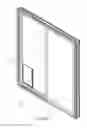 Fig. 02 - Low profile latch and closing panel for pet door