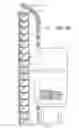 Fig. 13 - Double layer solar heating-and-cooling thermosyphon system