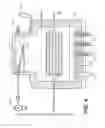 Fig. 15 - Double layer solar heating-and-cooling thermosyphon system