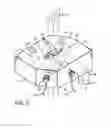 Fig. 04 - System and method to coat glass gobs with a lubricating dispersion during the drop to blank molds