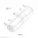 Fig. 10 - Connector with structural reinforcement and biocompatible fluid passageway