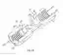 Fig. 22 - Connector with structural reinforcement and biocompatible fluid passageway