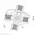 Fig. 33 - Connector with structural reinforcement and biocompatible fluid passageway