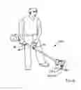 Fig. 06 - Powered grounds tool supporting handle
