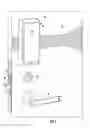 Fig. 02 - Door lock access control component mounting