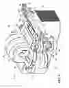 Fig. 04 - Passive steering assist device for a monorail bogie