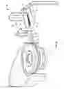 Fig. 06 - Disengaging handle assembly for a bottom outlet valve