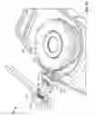 Fig. 09 - Disengaging handle assembly for a bottom outlet valve