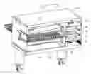 Fig. 01 - Conveyor oven with split flow scroll