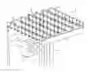 Fig. 01 - Modular counterflow fill hanging system apparatus and method