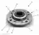 Fig. 01 - Tilling implement and bearing assembly for use therewith