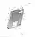 Fig. 06 - Electronic device case with a co-molded stand