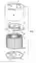Fig. 07 - GRAVITY FILTER ASSEMBLY WITH REUSABLE SHROUD