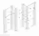 Fig. 01 - MODULAR DISPLAY, PARTITION, WALL AND/OR SPACE PLANNING SYSTEM
