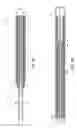 Fig. 04 - Medium voltage heating element assembly