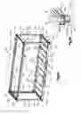 Fig. 02 - Collapsible stackable shipping container with self-contained attachment members