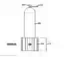 Fig. 01 - Passive compressed gas storage container temperature stabilizer