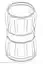 Fig. 01 - CONTAINER WITH CONCENTRIC SEGMENTED CAN BOTTOM