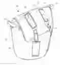 Fig. 01 - Bag for transporting gas cylinder