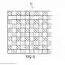 Fig. 06 - Frequency arrangement for surface code on a superconducting lattice