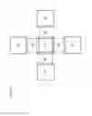 Fig. 06 - Layout for reticle and wafer scanning electron microscope registration or overlay measurements