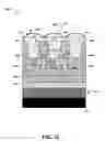 Fig. 13 - Image sensor with stacked grid structure