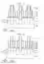 Fig. 17 - Wiring structures including spacers and an airgap defined thereby, and methods of manufacturing the same
