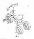 Fig. 02 - Wheel mechanism for converting a child vehicle between multiple configurations and associated method