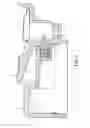 Fig. 06 - Snap off center flipper mullion