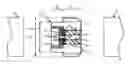 Fig. 01 - Microwave connector with filtering properties