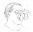 Fig. 01 - Head mounted display with non-pupil forming optical path