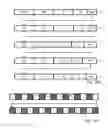 Fig. 33 - System and method for pulse width modulating a scrolling color display
