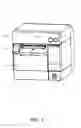 Fig. 02 - Platen device and printer with the platen device