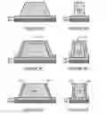 Fig. 23 - Display apparatus with narrow gap electrostatic actuators