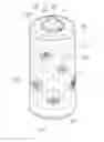 Fig. 01 - Decorative candle with inner pattern