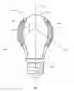 Fig. 01 - LED bulb optical system with uniform light distribution