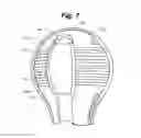 Fig. 08 - LED bulb optical system with uniform light distribution