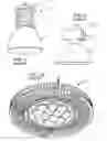 Fig. 02 - Lighting fixture with reflector and template PCB