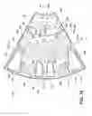 Fig. 11 - Surgical light with beam redirecting optics