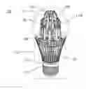 Fig. 06 - Liquid cooled light bulb