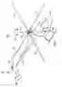 Fig. 02 - Swashplateless active blade pitch control with a mechanical delta-3 restraint having an instantaneous blade pitch-flap coupling response