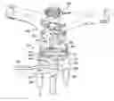 Fig. 01 - Tiltrotor control system with two rise/fall actuators