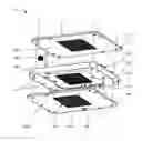 Fig. 01 - Socket having a pin plate with a port aligned with a dimple in a pocket of a base plate