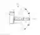 Fig. 01 - Electronic connector having flexible region