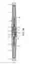 Fig. 14 - Automatic splice having a magnetic indicator